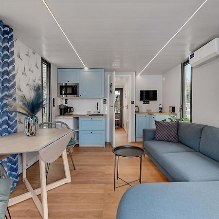 Domy Na Wodzie - La Mare Motlava Houseboats With Sauna By Downtown Apartments Gdaňsk Exteriér fotografie